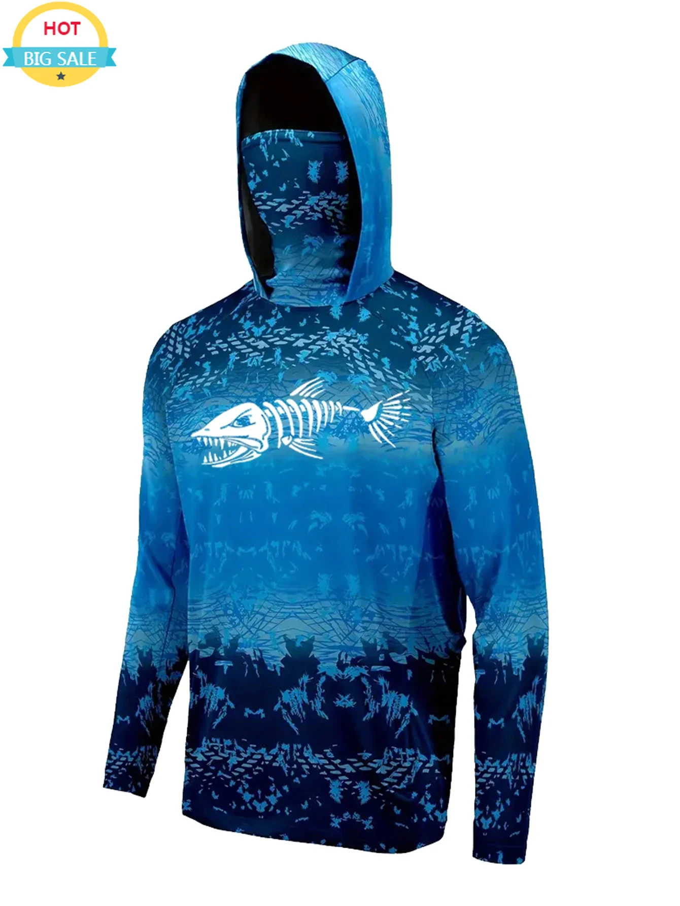Fishing Hoodie - Мужская одежда для рыбалки с капюшоном,